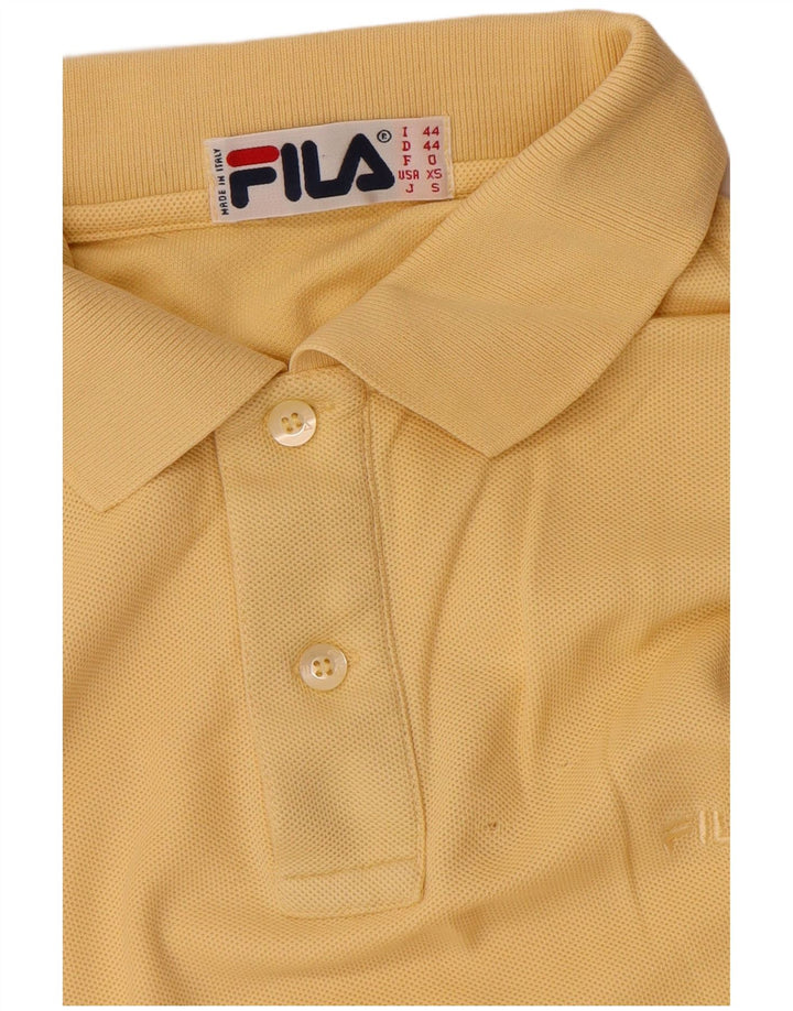 Fila Polo Homme XS Jaune