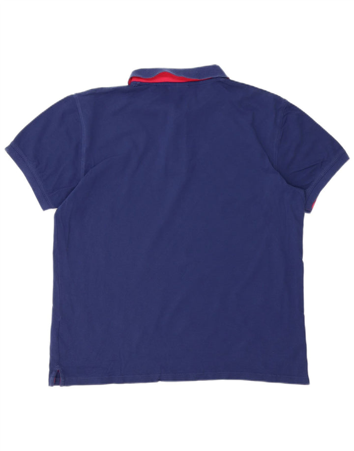 Gant Polo Homme Grand Bleu Marine Coton