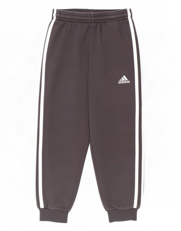 Adidas Pantalon de Survêtement Garçon Joggers 5-6 Ans Gris Coton