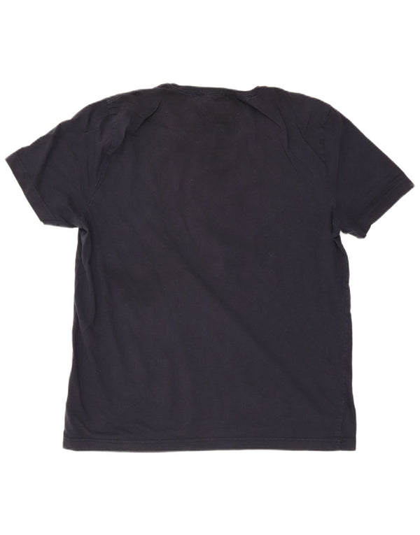 Tommy Hilfiger T-Shirt Homme Top 2XL Bleu Marine Coton