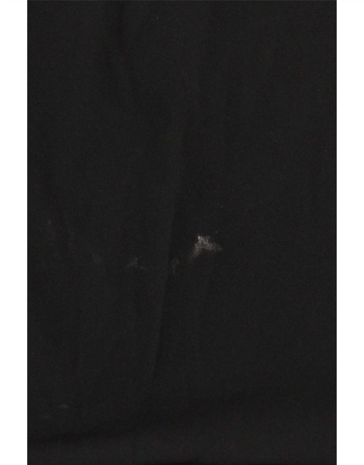 Marks & Spencer Pantalon de costume droit pour homme W42 L29 Noir Polyester