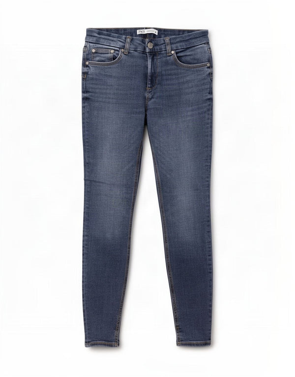 Zara Womens Skinny Jeans EU 36 XS W26 L28 Blue