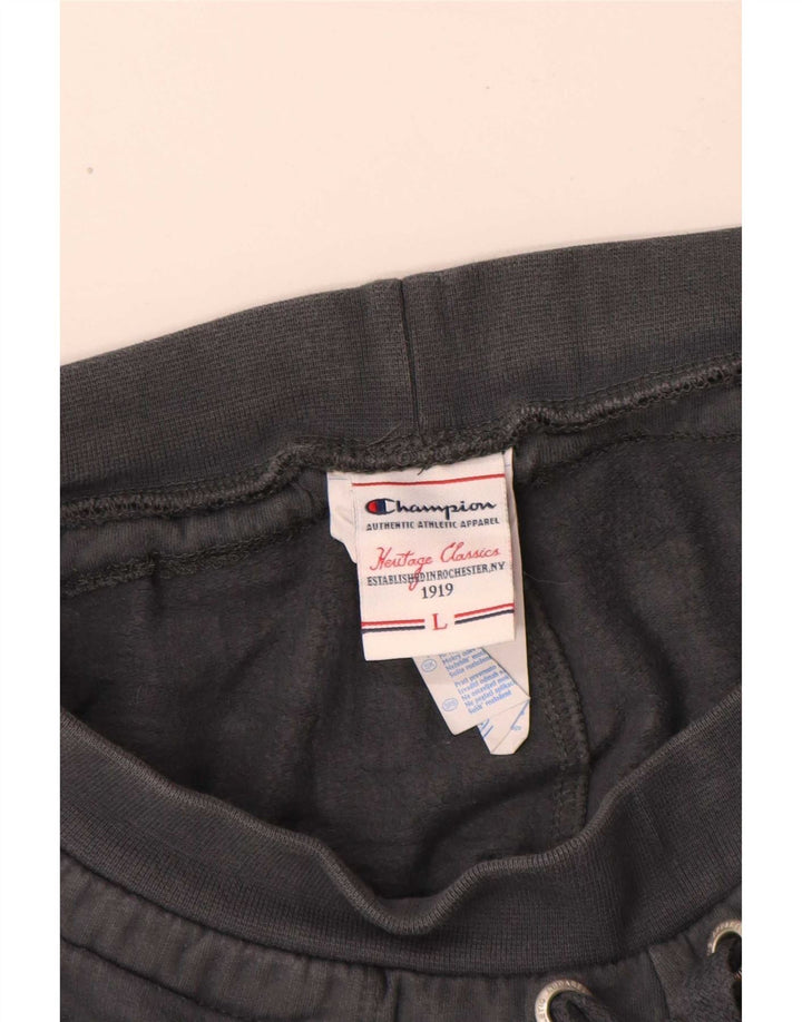 Champion Pantalon de Survêtement Homme Joggers Large Gris Coton