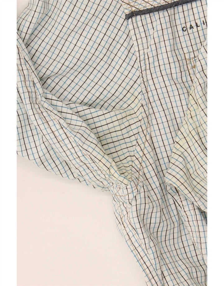 O'Neill Chemise Slim Graphique Homme Bleu Moyen à Carreaux Coton
