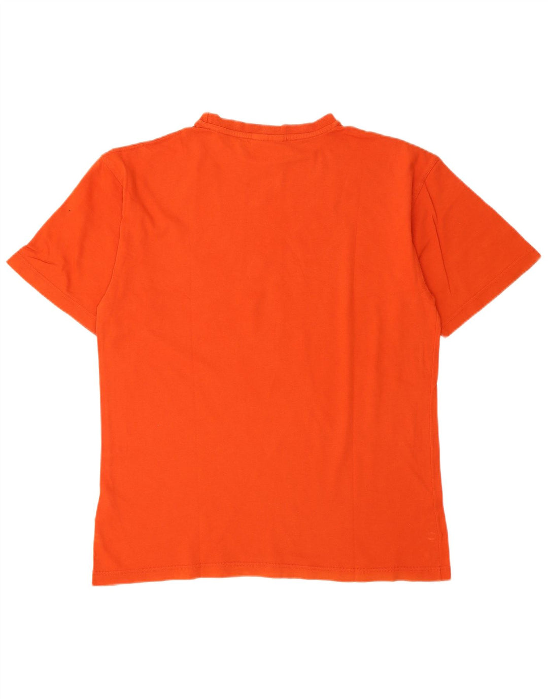 REEBOK T-shirt graphique pour hommes XS Orange Coton
