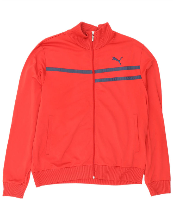 Puma Veste de survêtement pour homme 2XL Rouge Polyester