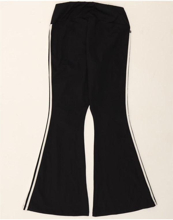 Adidas Pantalon de survêtement évasé pour femme UK 20/22 XL Noir