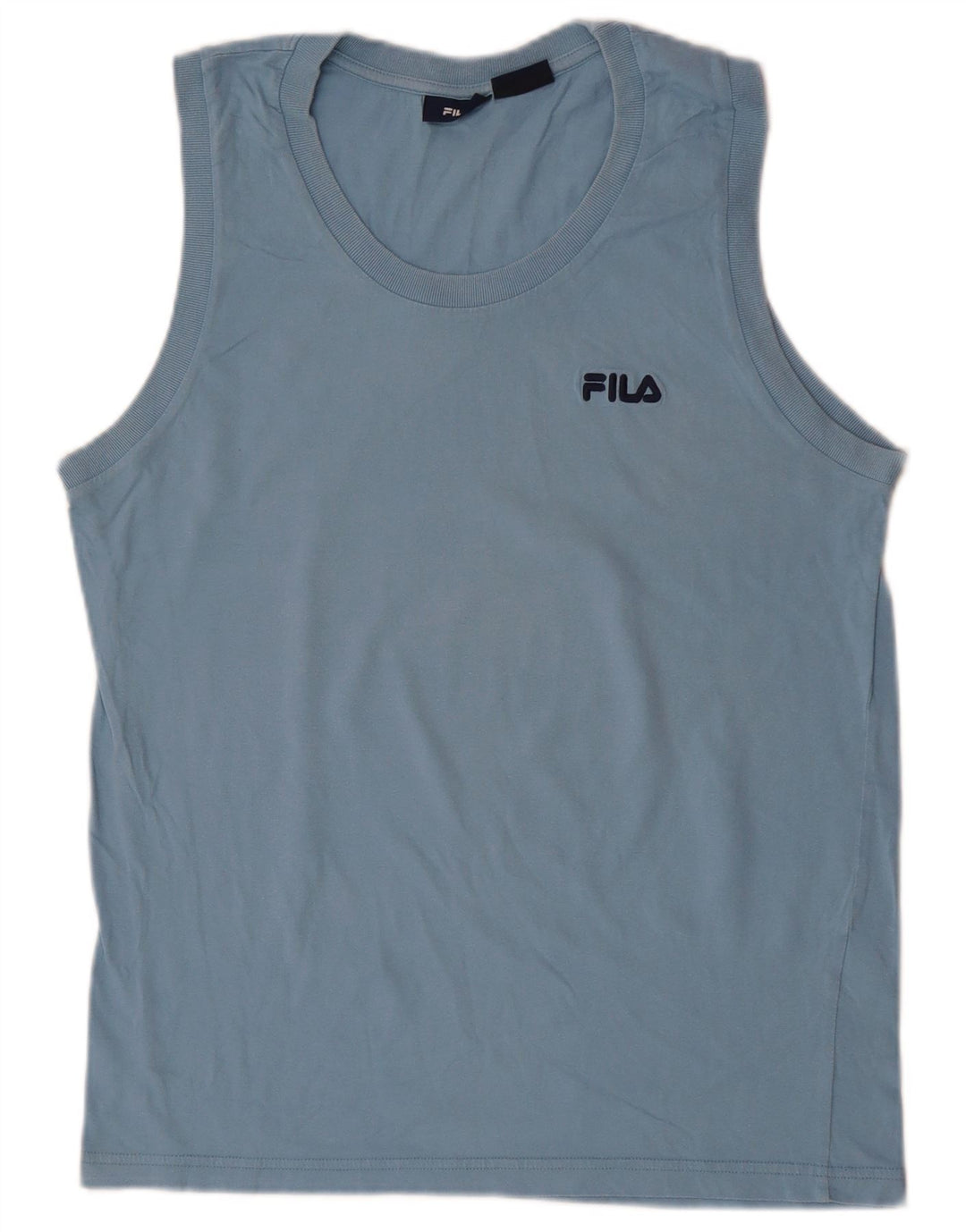 FILA Débardeur Homme Bleu Moyen Coton