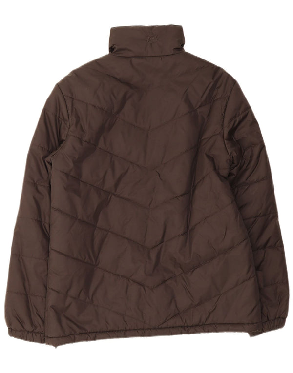 Mountain Essentials Veste matelassée surdimensionnée pour femme UK 10 Small Marron