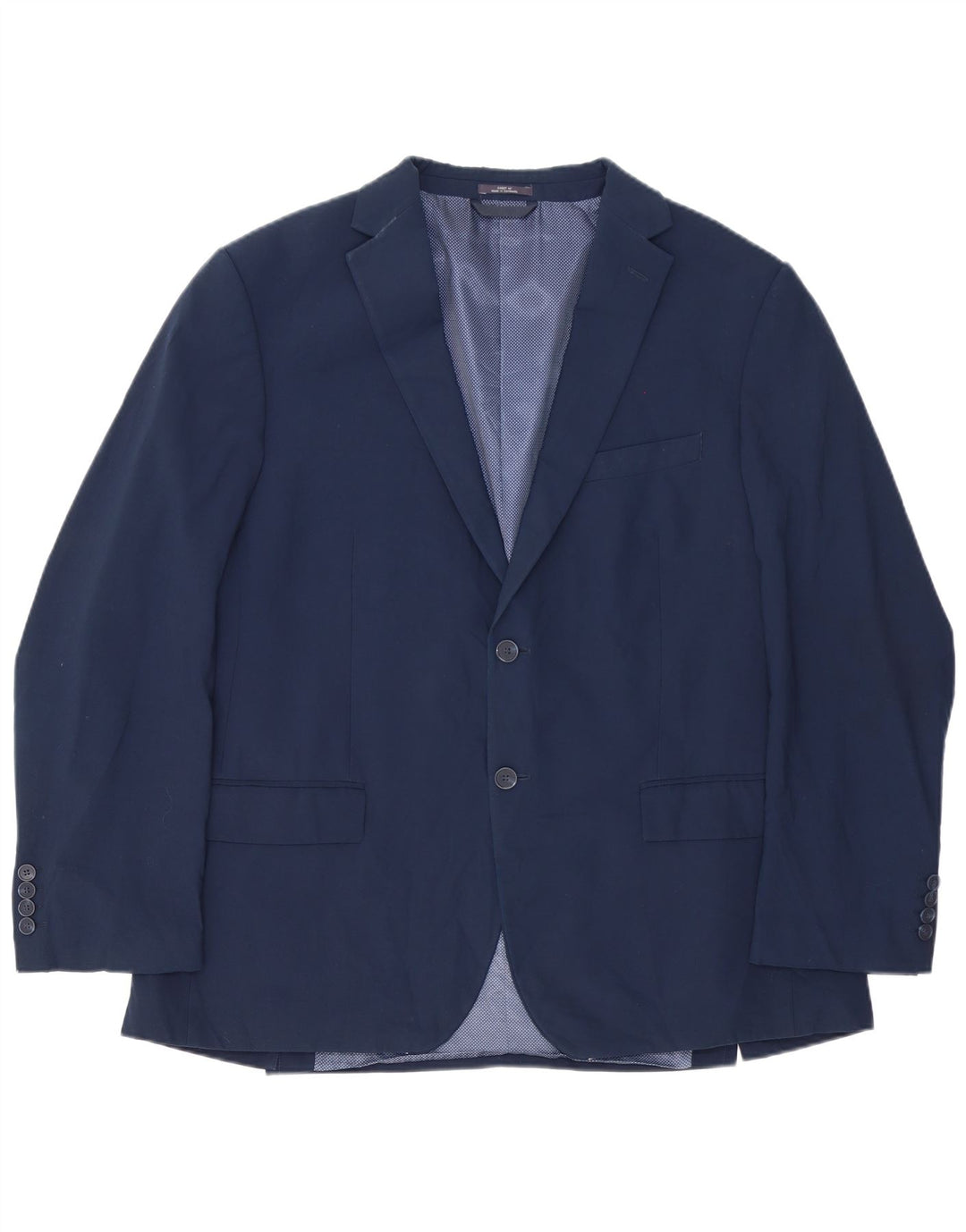 MARKS & SPENCER Veste blazer coupe régulière à 2 boutons pour homme UK 44 XL Bleu marine