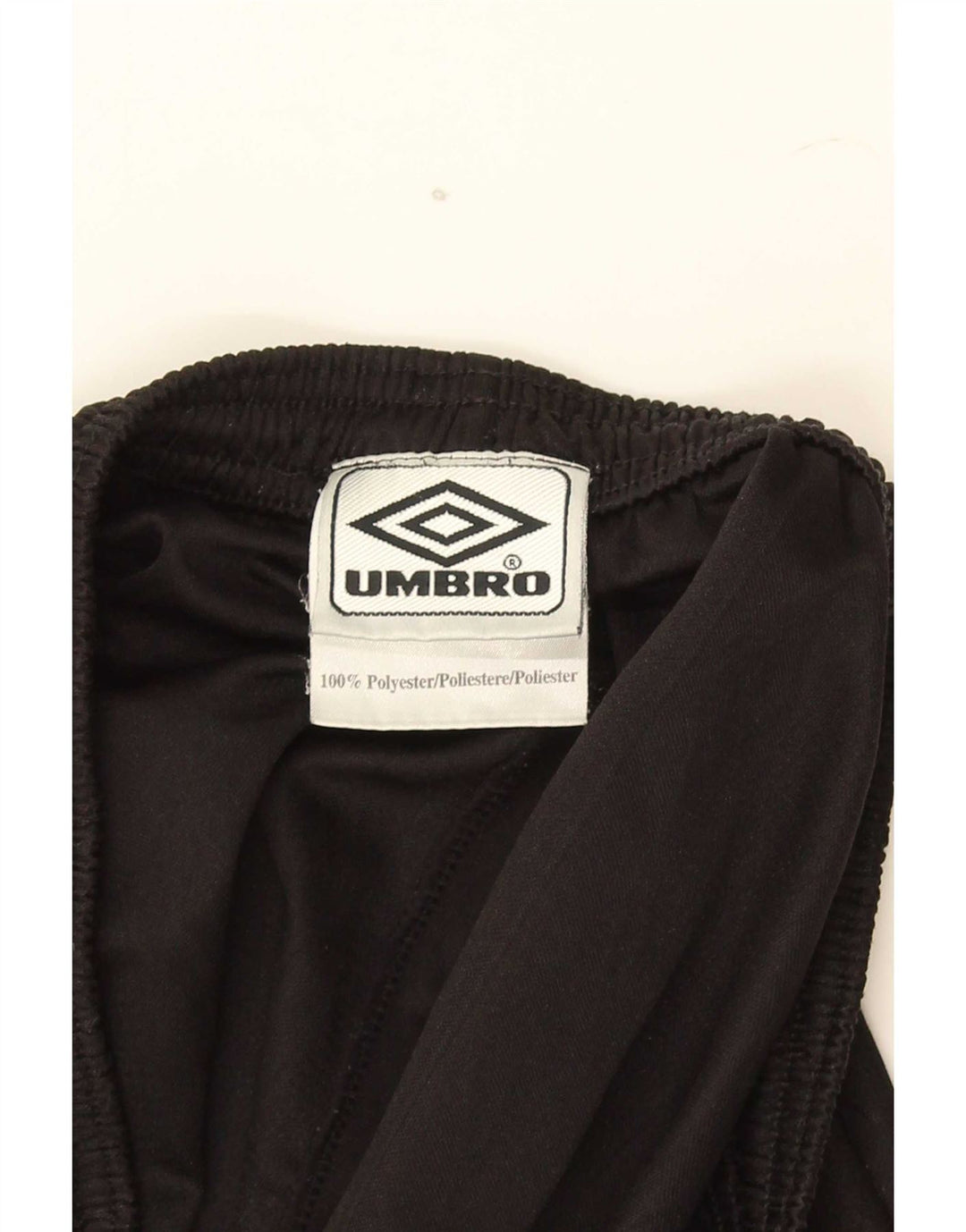 Umbro Short de Sport Homme Grand Noir Polyester