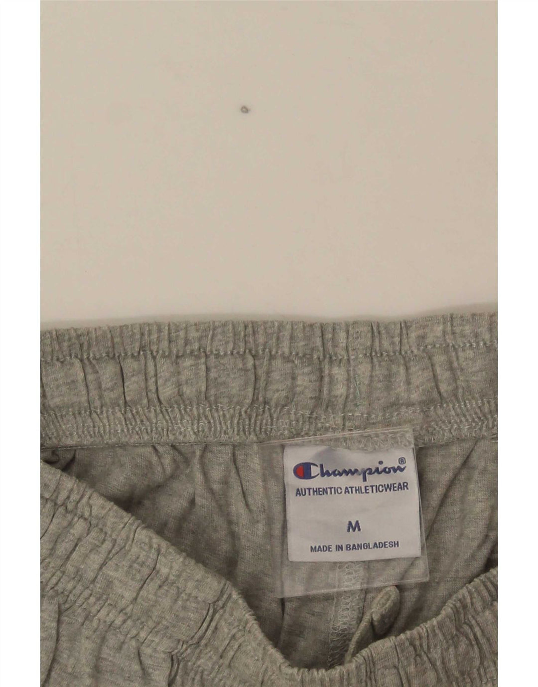Champion Short de Sport Graphique Homme Gris Moyen Coton