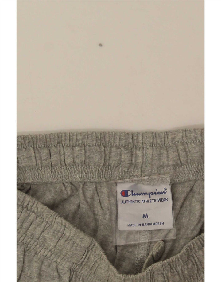 Champion Short de Sport Graphique Homme Gris Moyen Coton