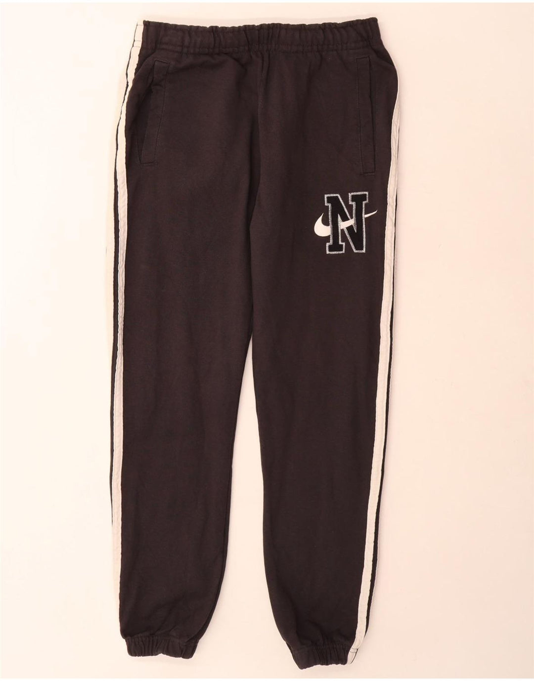 Nike Pantalon de survêtement graphique pour homme Noir moyen Colourblock
