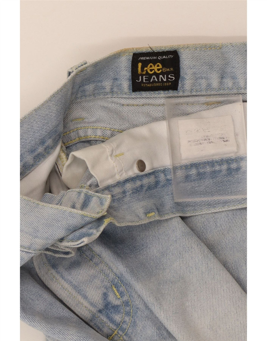 Lee Jean droit homme W32 L32 bleu coton
