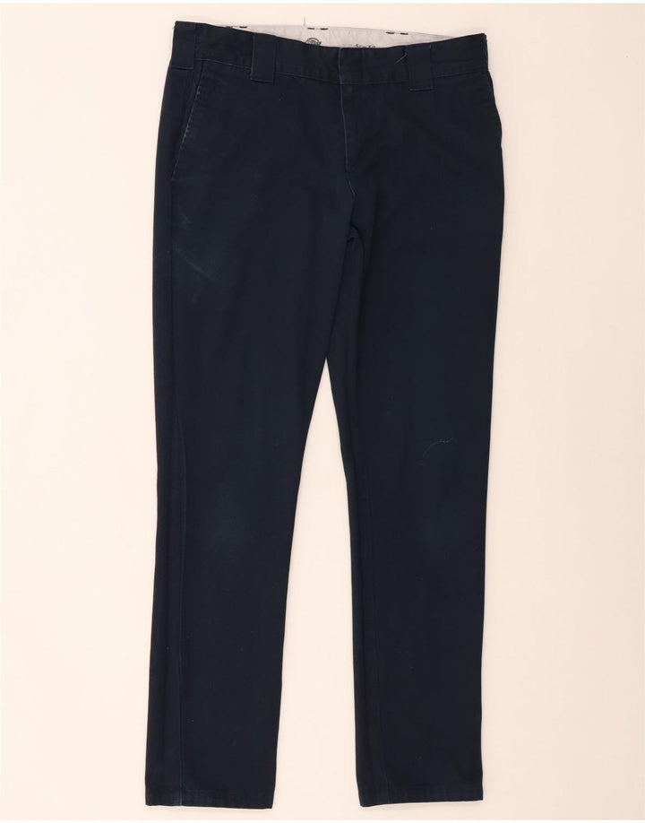 Dickies Pantalon Chino Slim Homme W32 L34 Bleu Marine Coton