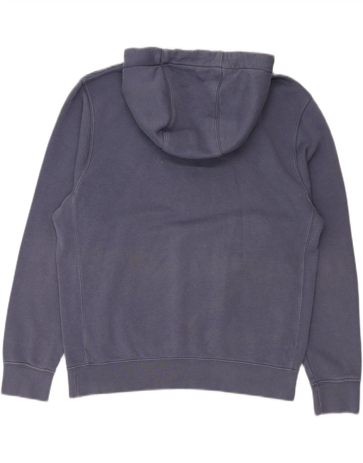 Nike Pull à capuche en coton bleu moyen pour homme