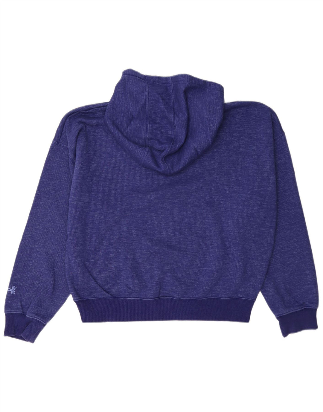 Under Armour Pull à capuche surdimensionné graphique pour femme UK 14 Bleu marine moyen