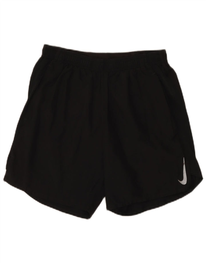 Nike Short de sport Dri Fit pour homme en polyester noir moyen