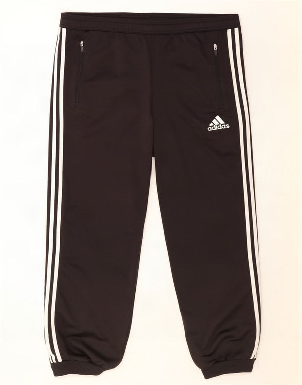 Adidas Pantalon de survêtement pour homme Joggers Large Noir Polyester