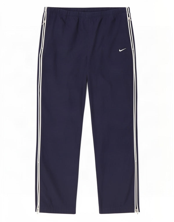 Pantalon de survêtement Nike Femme UK 14/16 Large Bleu Marine Polyester