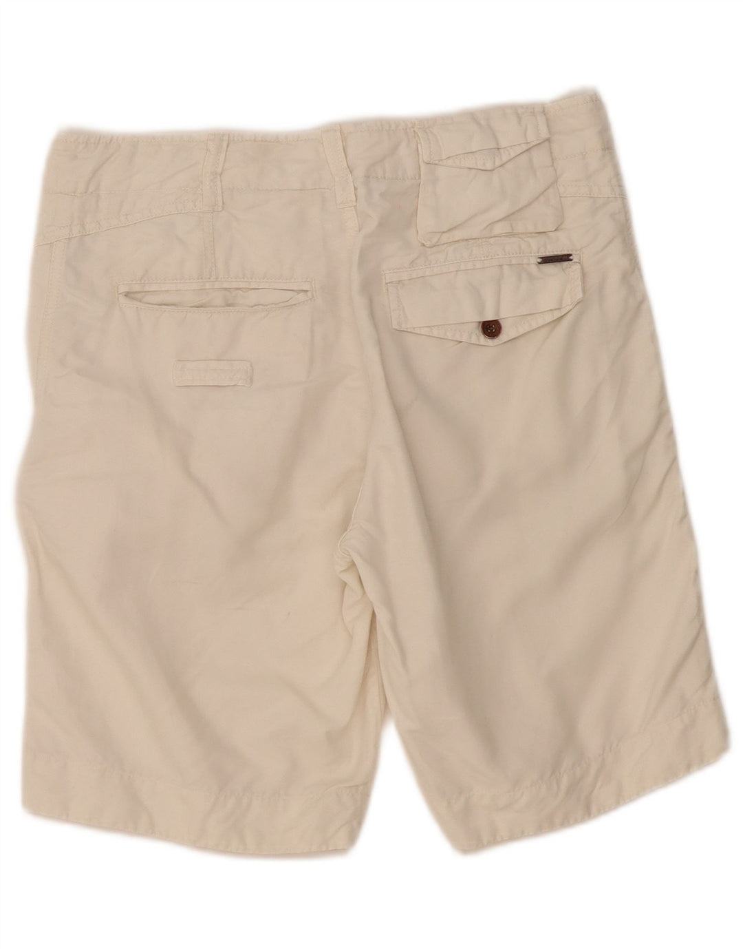 Diesel Short Cargo Femme W31 Coton Blanc Moyen