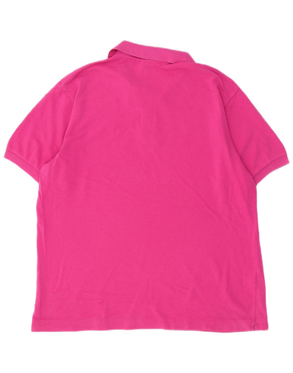 LACOSTE Polo Homme Taille 6 XL Rose Coton