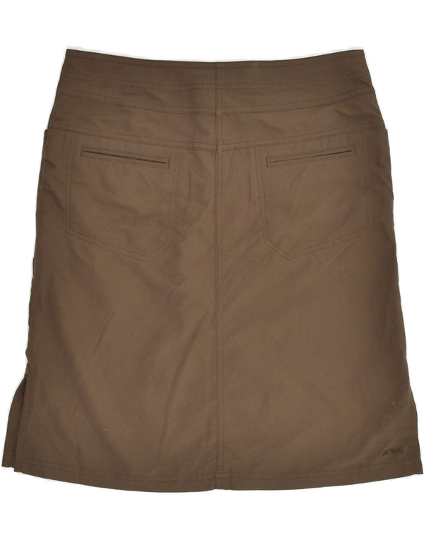 MOUNTAIN EQUIPMENT Jupe droite pour femme US 6 Medium W32 Marron Polyester