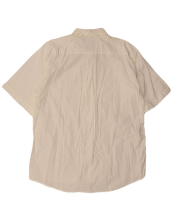 Levi's Chemise à Manches Courtes Homme Blanc Large