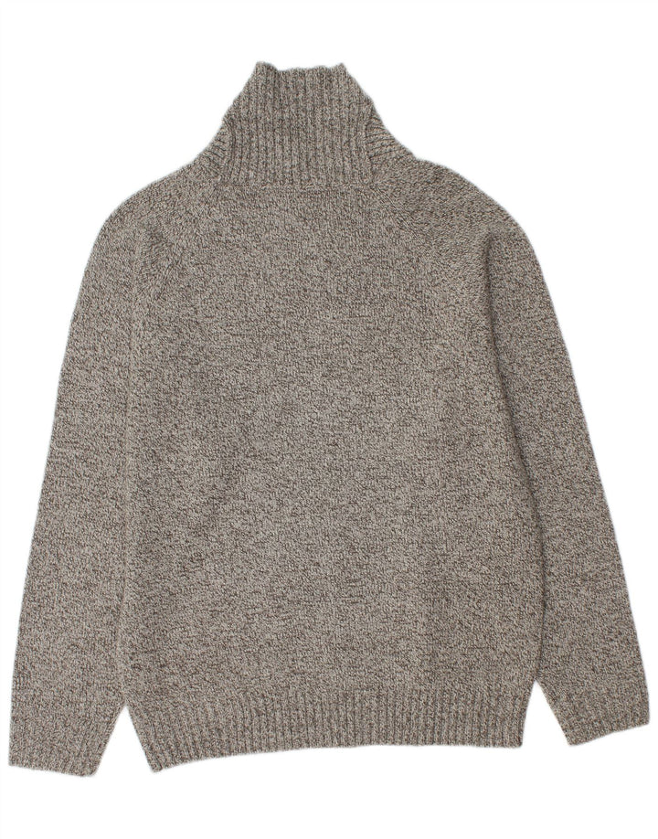 Marks & Spencer Pull à col châle pour homme Gris moyen moucheté