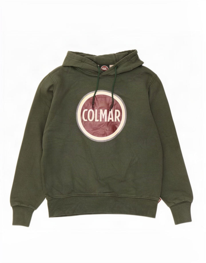 Colmar Pull à Capuche Graphique Vert Moyen |