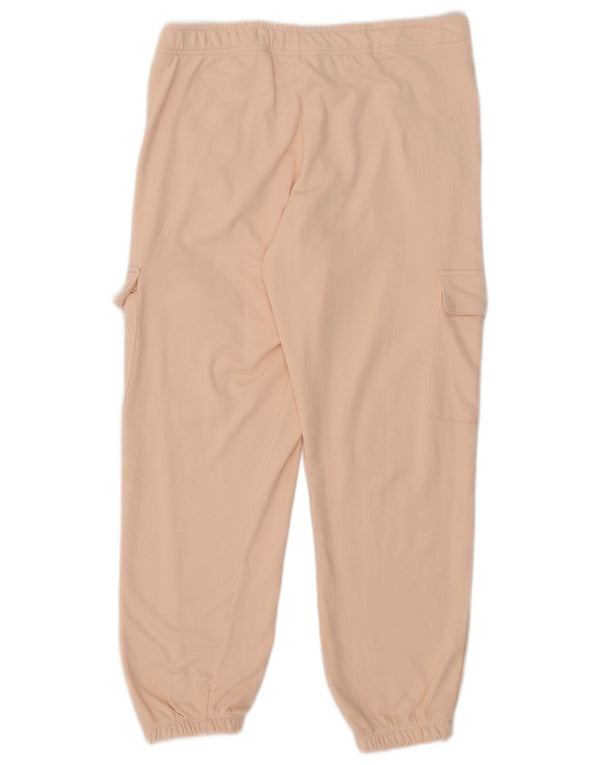 Reebok Pantalon de survêtement cargo pour femme UK 16 Large Rose Coton