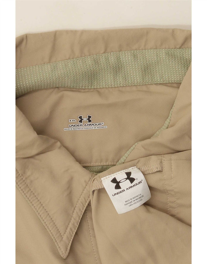 Under Armour Chemise Homme 2XL Beige Polyester