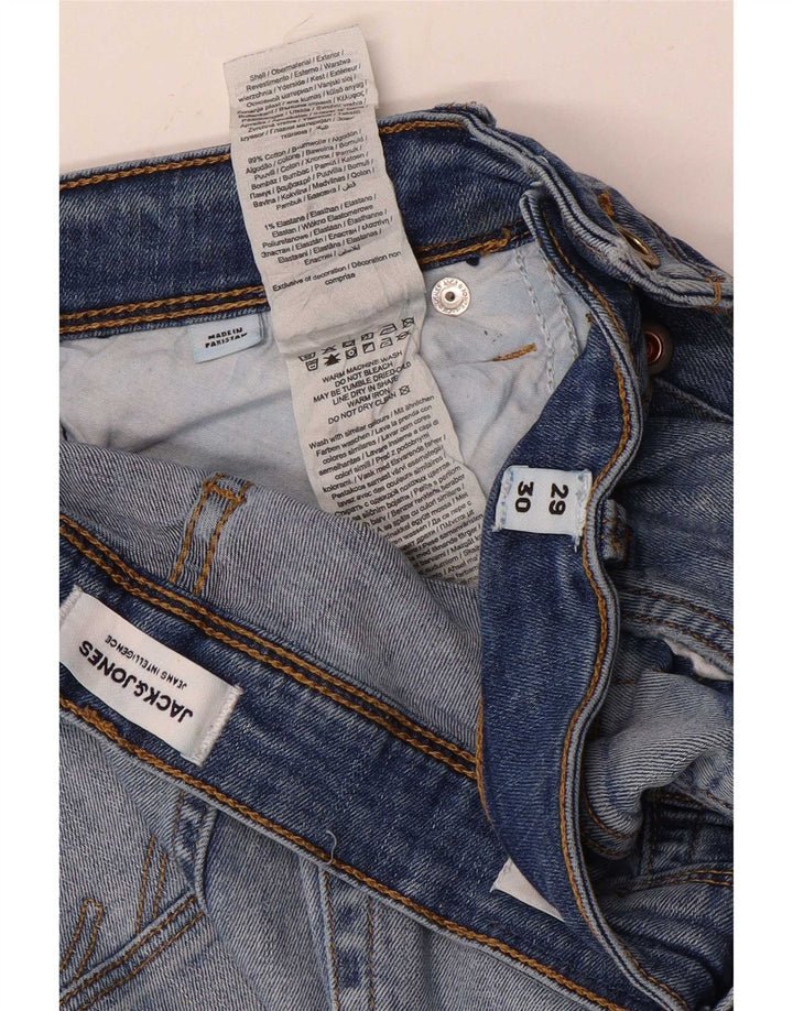 Jack & Jones Jean Slim effet vieilli W29 L30 pour homme en coton bleu