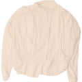 Chemisier chemise femme vintage UK 16 Grand coton blanc