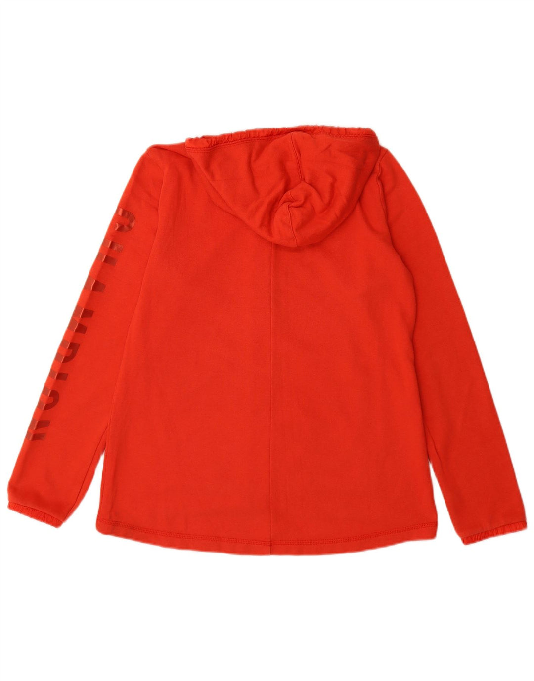 Champion Pull à capuche zippé graphique pour femme UK 14 Rouge moyen