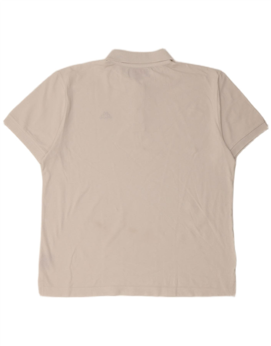KAPPA Polo Homme XL Blanc Coton