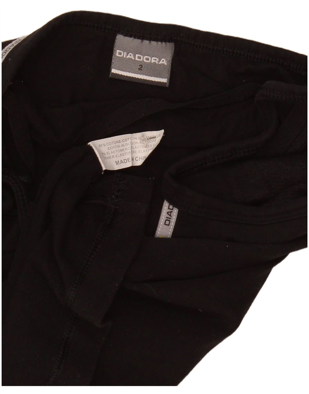 Diadora Caraco Femme US 2 XS Noir Coton