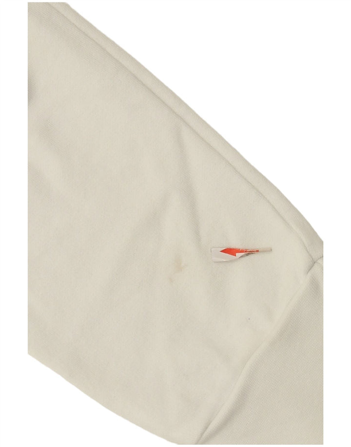 Pyrex Pull à capuche graphique pour homme XL en coton blanc