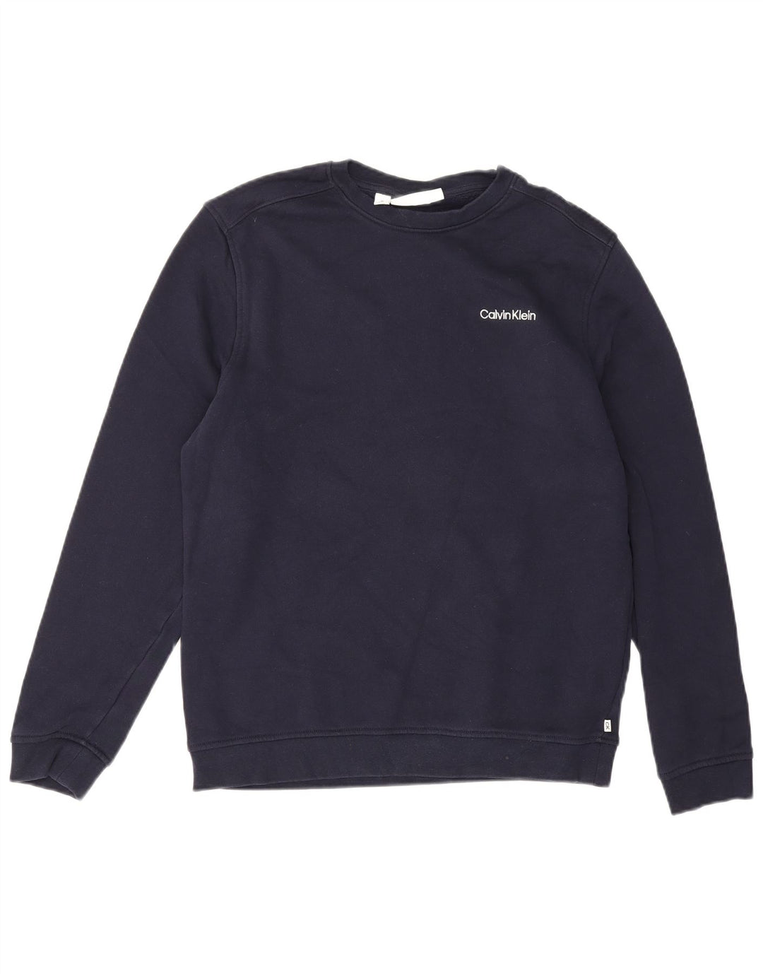 Calvin Klein Sweat-shirt de golf pour homme en coton bleu marine moyen