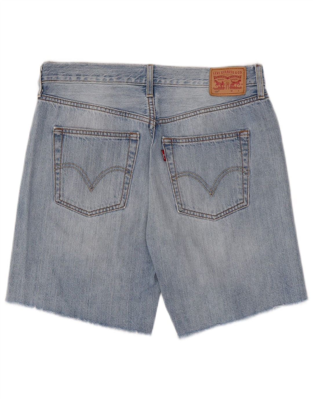Levi's Short en Jean 501 W30 Homme Bleu Moyen Coton