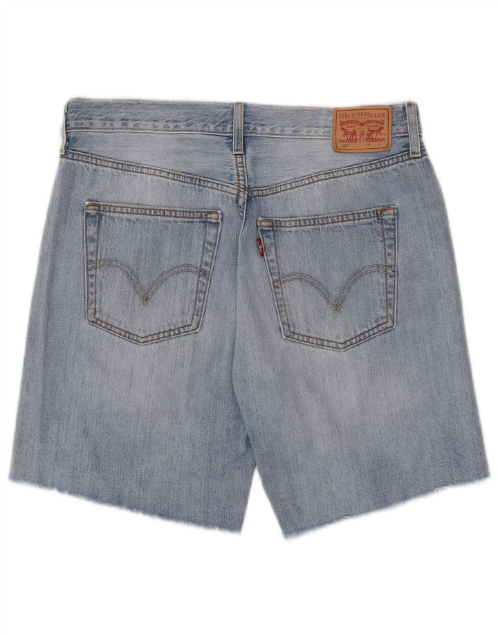 Levi's Short en Jean 501 W30 Homme Bleu Moyen Coton