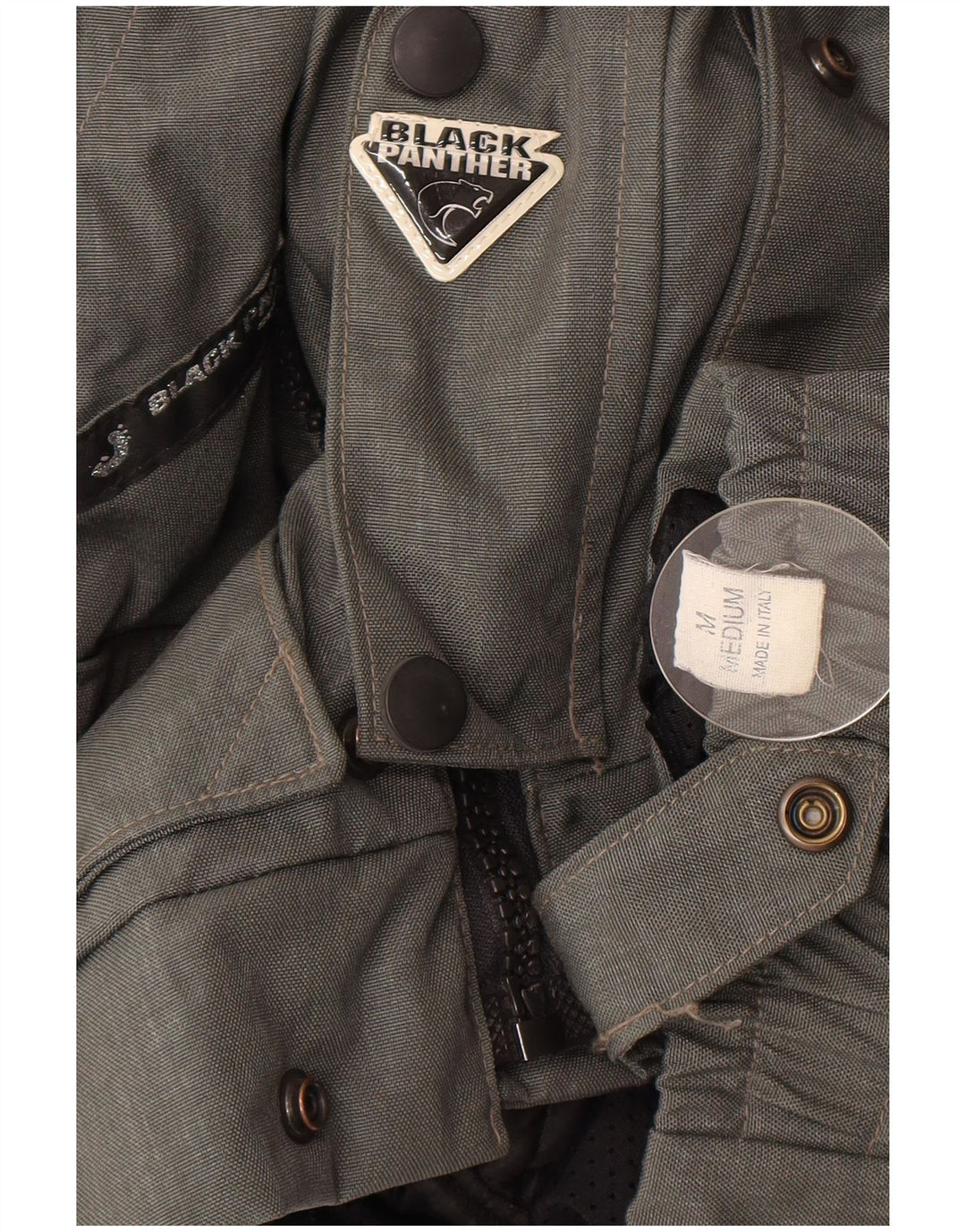 Black Panther Veste de course graphique pour homme UK 38 Gris moyen
