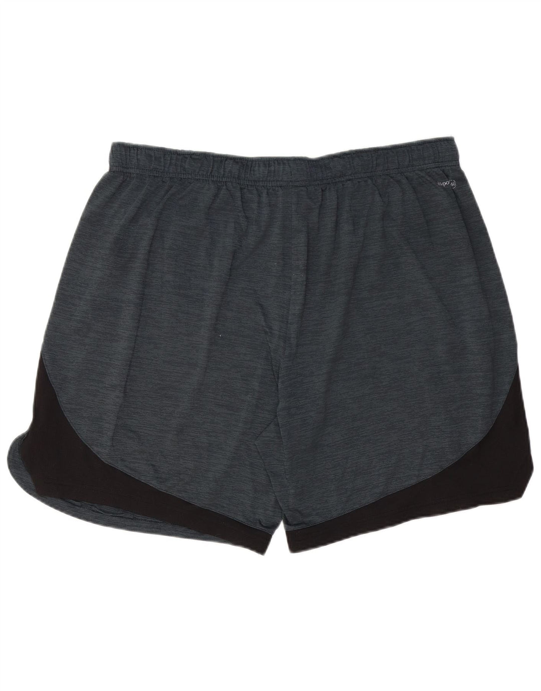 RUSSELL ATHLETIC Short de sport pour homme XL Gris Colorblock Polyester