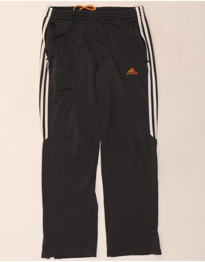 Adidas Pantalon de survêtement pour homme UK 36/38 Petit Noir Polyester