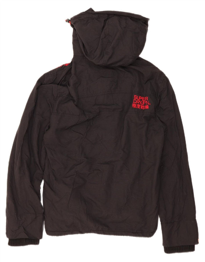Superdry Veste coupe-vent graphique Windcheater pour homme UK 38 Medium Noir