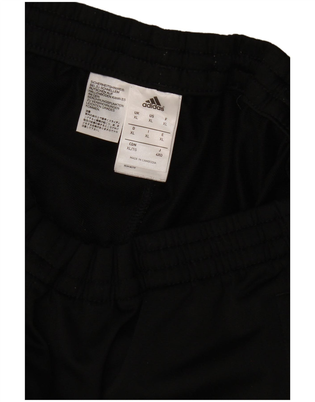 Adidas Pantalon de survêtement pour homme Joggers XL Noir Polyester