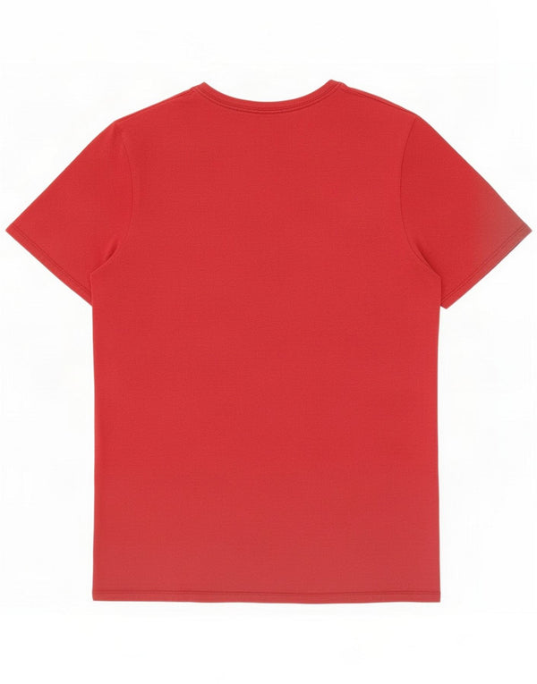 Nike Womens Athletic Cut Graphic T-Shirt Top Small Red Cotton