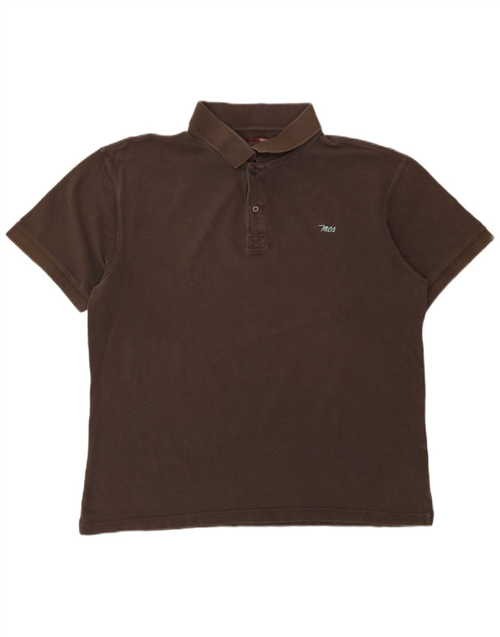 Marlboro Classics Polo Homme 2XL Marron Coton