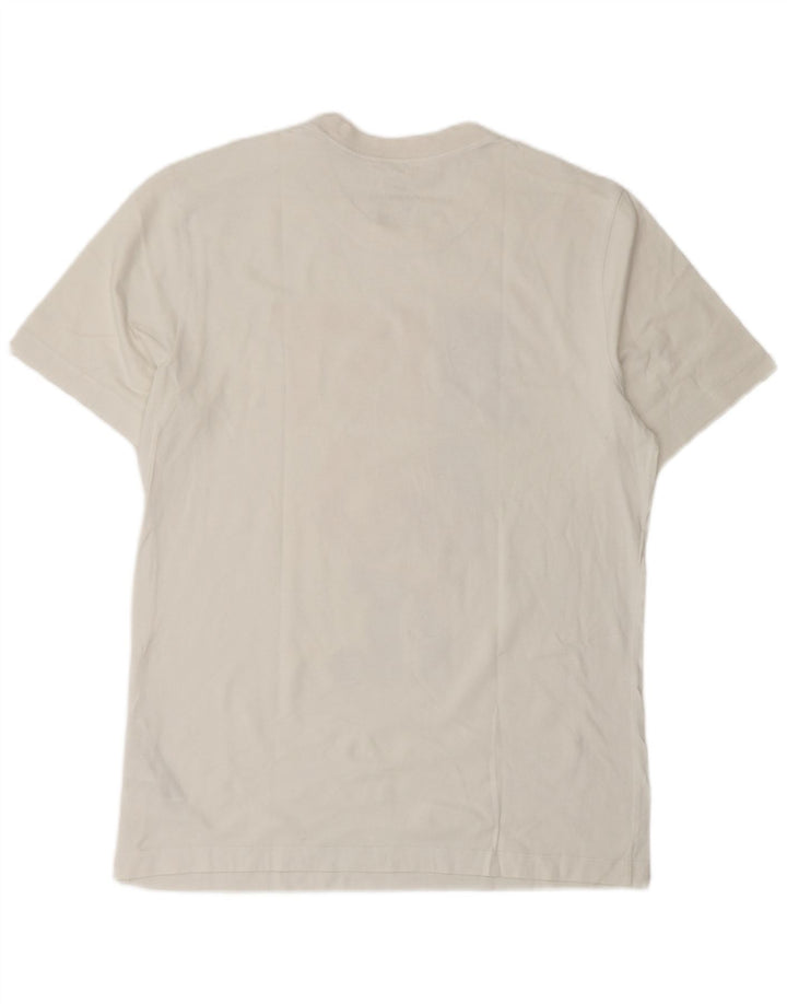 NIKE T-shirt graphique pour homme en coton blanc moyen